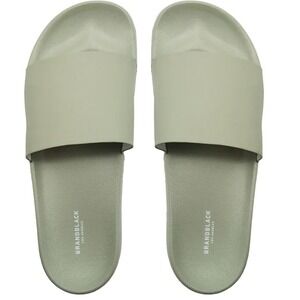 Brandblack Women's 8.5 Green Kashiba Lux Slide Sandals Comfortable Casual Summer